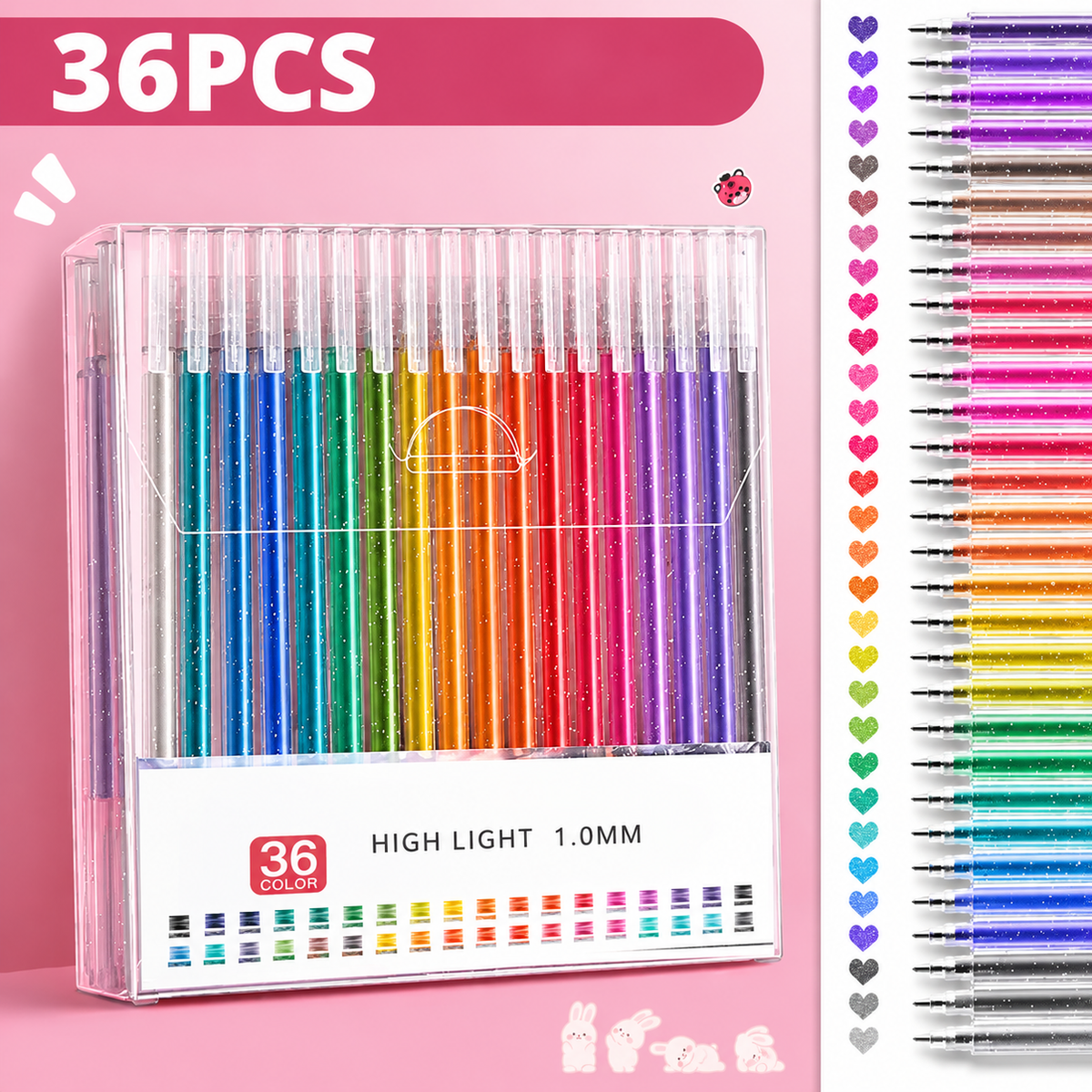 🎁 Glitter Gel Pen Set