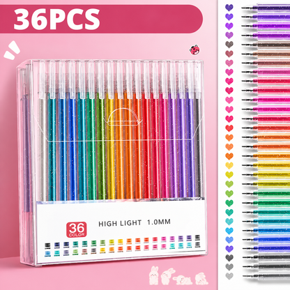 🎁 Glitter Gel Pen Set