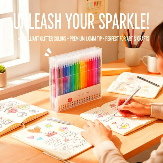 🎁 Glitter Gel Pen Set