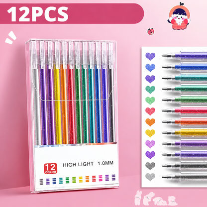 🎁 Glitter Gel Pen Set