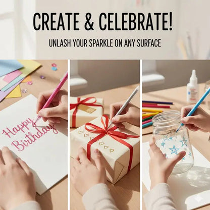 🎁 Glitter Gel Pen Set
