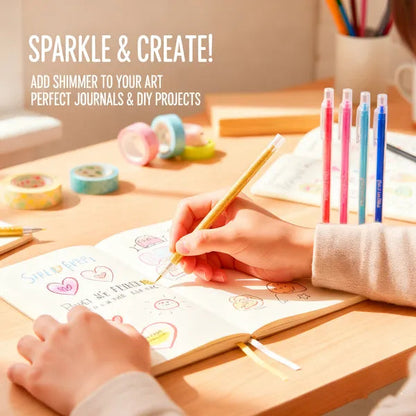 🎁 Glitter Gel Pen Set