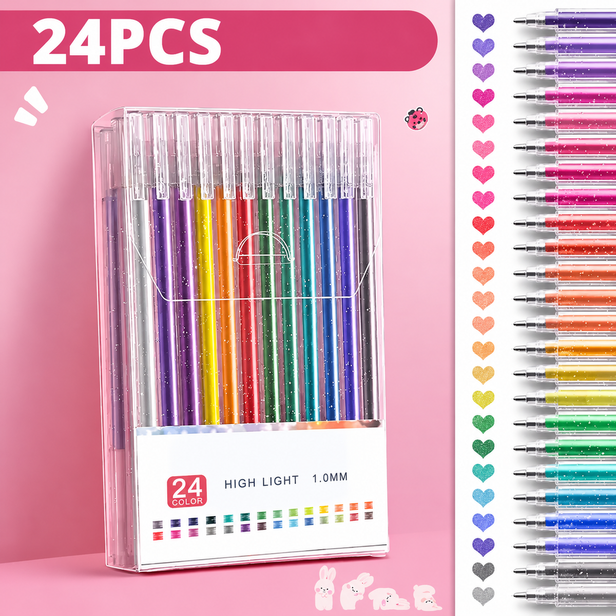 🎁 Glitter Gel Pen Set